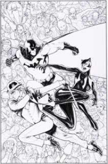 David Marquez Batman: Killing Time #5 Cover Original Art (DC, 2022).
