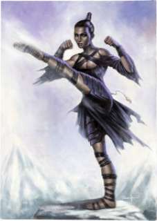 Lucio Parillo Dungeons and Dragons - Dragon Magic Ember Re-Creation Illustration Original Art (Wizards of the Coast, 2006).