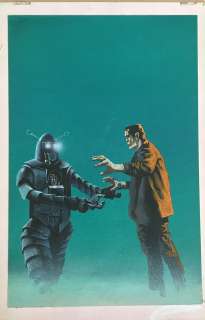 Karel Thole - Original cover for Vampiri n. 153. Cm. 23x33. Gouache. Mint