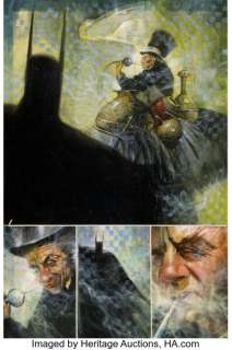 Dave McKean Arkham Asylum Mad Hatter Story Page 72 Original Art (DC, 1989).