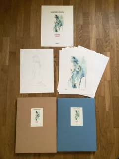 Giovanna Casotto | Giovanna Casotto - Portfolio Liquide numerato con disegno originale - Page volante - EO - 2021 | Catawiki