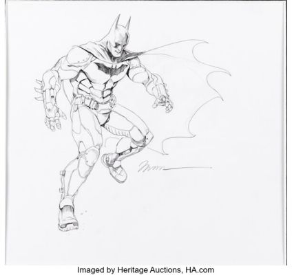 Marko Djurdjevic Batman: Arkham Origins Batsuit Concept Illustrations Original Art Group of 2 (2013). (Total: 2 Original Art)