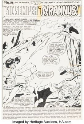 Sal Buscema The Incredible Hulk #242 Splash Page 1 Original Art (Marvel, 1979). | Heritage