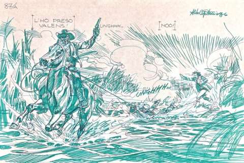 Capitanio, Aldo | Capitanio, Aldo - studio originale - Tex | Catawiki