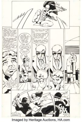 Frank Miller and Klaus Janson Daredevil #174 Elektra Story Page 15 Original Art (Marvel, 1981). | Heritage