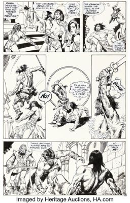 Esteban Maroto Atlantis Chronicles #1 Story Page 8 Original Art (DC, 1990). | Heritage