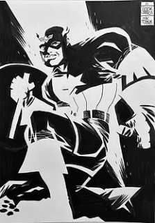 Víctor Santos | Capitan America, Captain America - Capitán América Víctor Santos Original Art A4 - Page volante - Exemplaire unique - (2019) | Catawiki