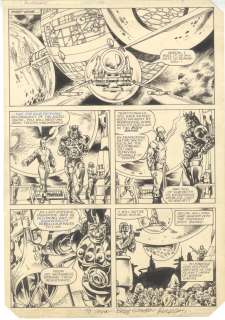 Butch Guice - Micronauts #52 pg 7 Original Comic Art