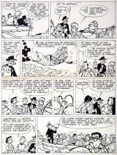 Tillieux | Ange Signe, planche n°15 Ã  l’encre de Chine de… | Millon