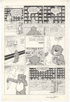Boris the Bear #6 pg 7 Original Comic Art James Dean Smith | Neat Stuff Vault
