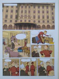 Durieux, Christian | Durieux, Christian - Planche originale couleur - Le Spirou de ... T16 - Pacific Palace - (2021) | Catawiki