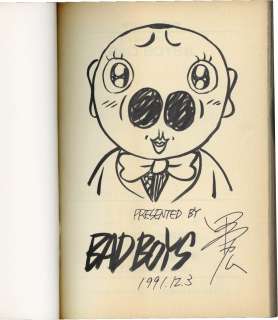Hiroshi Tanaka Signed Book with Illustration "BAD BOYS" Volume 8 | Mandarake (Big Web)