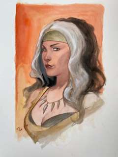 Adi Granov | X-Men - Savage Land Rogue original art by Adi Granov - A3 - | Catawiki