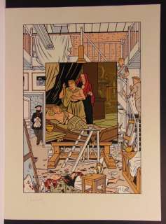 Chaland, Yves - Zeefdruk Champaka - Drame dans l’atelier (1988) | Catawiki