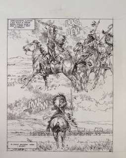 Serpieri | Serpieri, Paolo Eleuteri - Planche originale - L’Homme médecine - (1989) | Catawiki