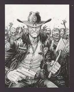 WALKING DEAD Convention Sketch | ComicConnect