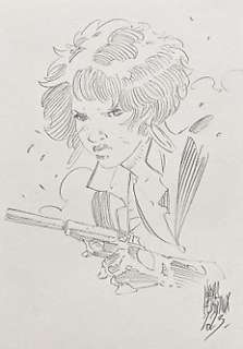 Petrimaux, Nicolas - 1 Original drawing - Il faut flinguer Ramirez - Dakota Smith - 2023