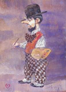 Smudja. Illustration originale Toulouse-Lautrec | BDEnchères