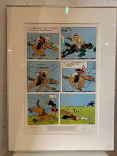 Hergé - Tintin - Lithographie Amérique - Tirage 491/850 exemplaires - Signée « Hergé » | Catawiki