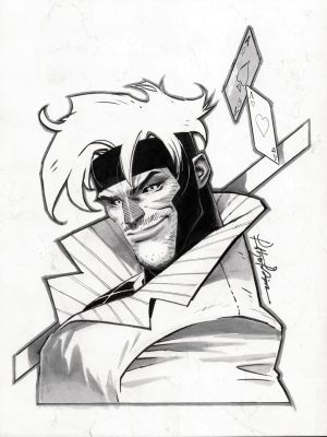GAMBIT BY PARTHA PRATIM | Comix Art Studio