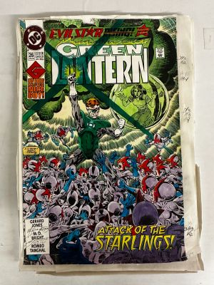 Green Lantern #26 1992 Complete Story Color Guides Set DC Comic Art | Neat Stuff Vault