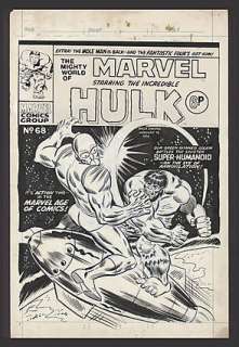 MIGHTY WORLD OF MARVEL, THE Issue #68 Cover | ComicConnect