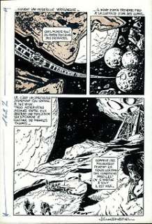 Mézières, Jean-Claude - 1 Original page - Valérian - La Planète triste - 1969 | Catawiki