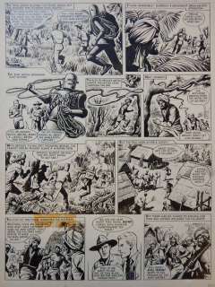 Kearon, Edward - 1 Original page - Archie de man van staal - Archie and the Tiger Hunters - 1962 | Catawiki