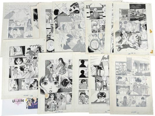 16 pages of Hand-Drawn Manuscript"ANGEL" by Hand-Drawn Color Illustration | Mandarake (Big Web)