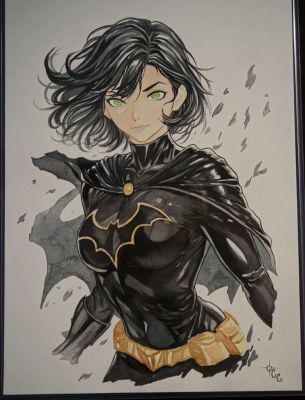 Cassandra Cain Batgirl Original Art by Courtney Costello
