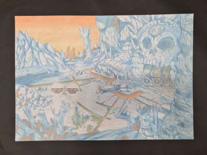 Kéramidas, Nicolas - 1 Original preliminary drawing - Alice au pays des singes T1 - 2012 | Catawiki