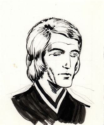 Bogusław Polch | „IK”, projekt postaci | Galeria Komiksu