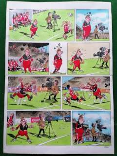 Gürcel, Gürcan - 1 Original colour page - Les Champions | Catawiki