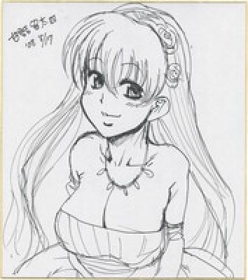 Ruta Amazume Hand-Drawn Shikishi "Second generation is Cosplayer" | Mandarake (Big Web)