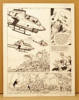 Paape | LUC ORIENT - 24 HEURES SUR LA PLANETE TERRE - PLANCHE ORIGINALE ENCRE - L 35 H 45,5 | The Skull