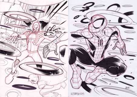 David Lafuente - Ultimate Spider-Man #150 P. 2&3