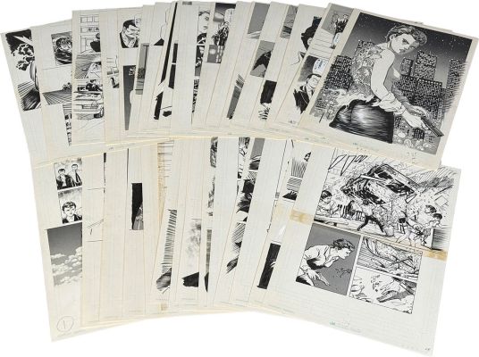 Kazumi Kakizaki hand written manuscript art"Ryuko"35 sheets | Mandarake (Big Web)