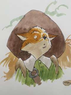 Masbou, Jean-Luc - 1 Original colour drawing - De Cape et de crocs - Armand de Maupertuis | Catawiki