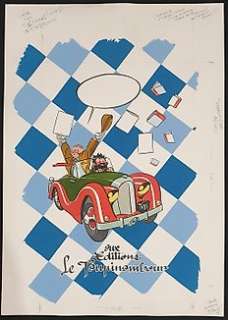 Al Severin - 1 Original cover - Tif et Tondu - 2008