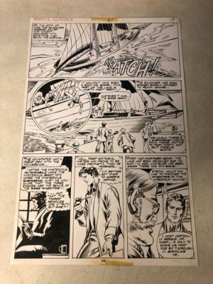 MASTER OF THE WORLD comic art MARVEL CLASSICS #21 VERNE 1977 THE TERROR | eBay US (Buy It Now)