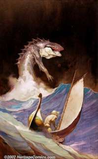 Frank Frazetta - Original Oil Painting "Carson of Venus" (Ace Books, 1973). This fantastic oil by Frank - | Heritage