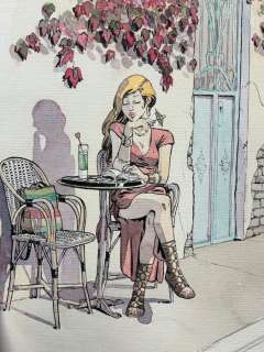 Merwan - 1 Original colour page - Mécanique Céleste - 2019 | Catawiki