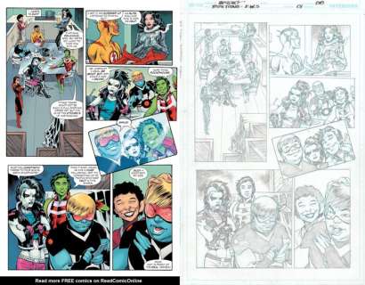 Jesús Merino - 1 Original page - Teen Titans - Teen Titans Endless Winter Special pg 8 - 2020 | Catawiki