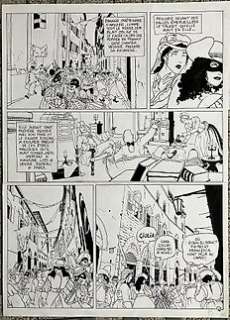 Reculé, Henri - 1 Original page - Le Crépuscule des Anges T2 - Maestro - 1999 | Catawiki