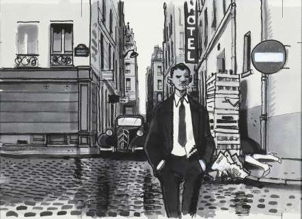 Tardi | Illustration Ã  l’encre de Chine et au lavis… | Millon