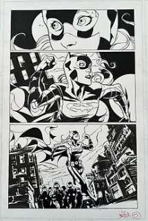 Dustin Nguyen - 1 Original page - Batgirl - #16 - 2011