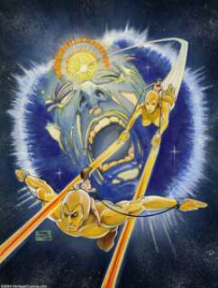 Frank Cirocco - Original Cover Art for Star Reach (Star Reach, 1979). Frank Cirocco‘s cosmic cover painting for -