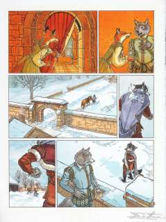 Tillier - Le Bois des Vierges, planche n°28 Ã  l‘encre de…