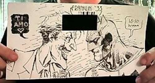 Jim Lee - 1 Original drawing - Batman & Joker - 2023 | Catawiki