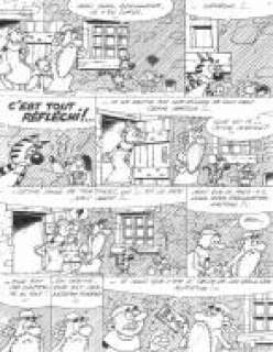 Gag original 411 de LEONARD tome 28 par Bob de GROOT